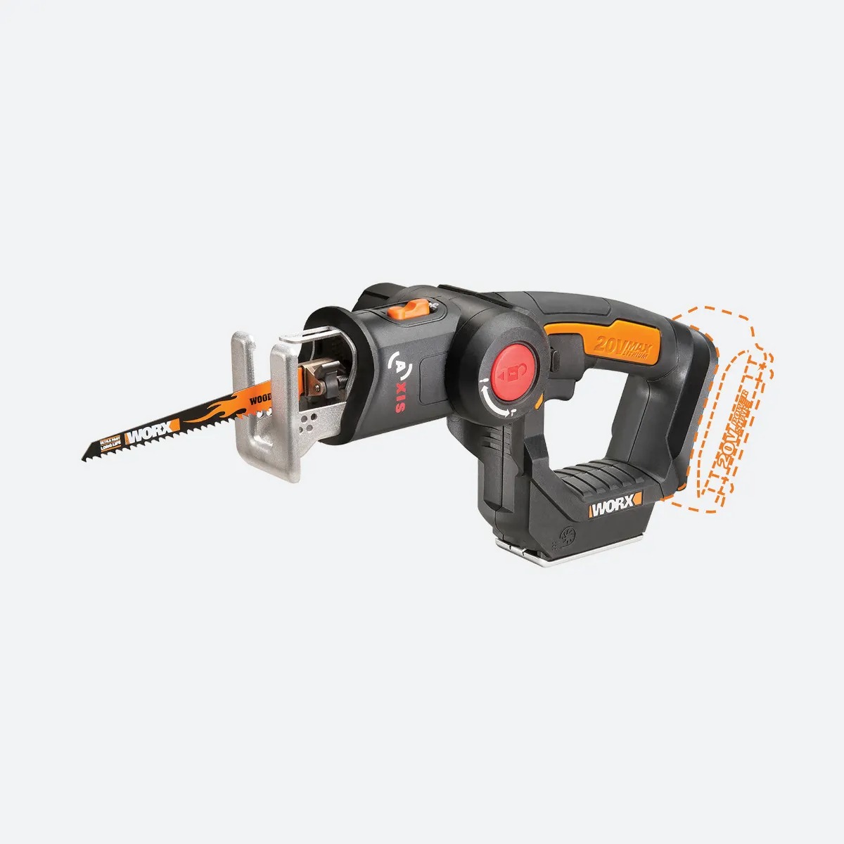 WORX WX550L 20V Power Share Axis Reciprocating & Jig Saw Review